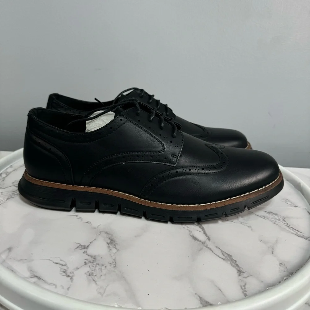 Nine West Mens Lightweight Lace Up Oxford Shoes Size 10 NEW # H706